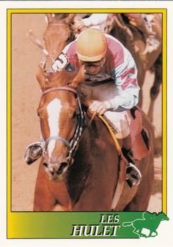 1993 Jockey Star #132 Les Hulet Front
